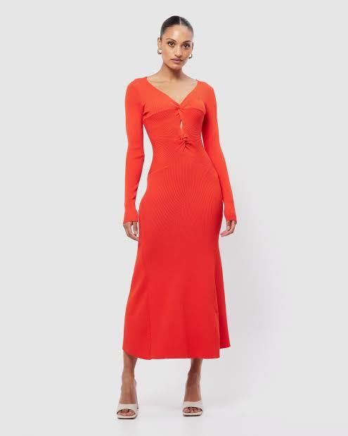 Borrow a Mossman Twist And Tie Dress