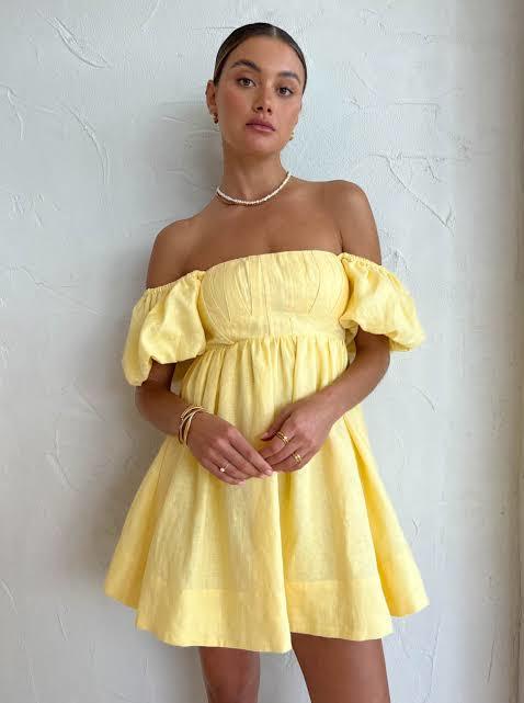 Formal rental Yellow Sovere