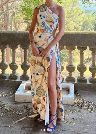 Loan a Sonya Moda Nour Seashell Maxi Dress