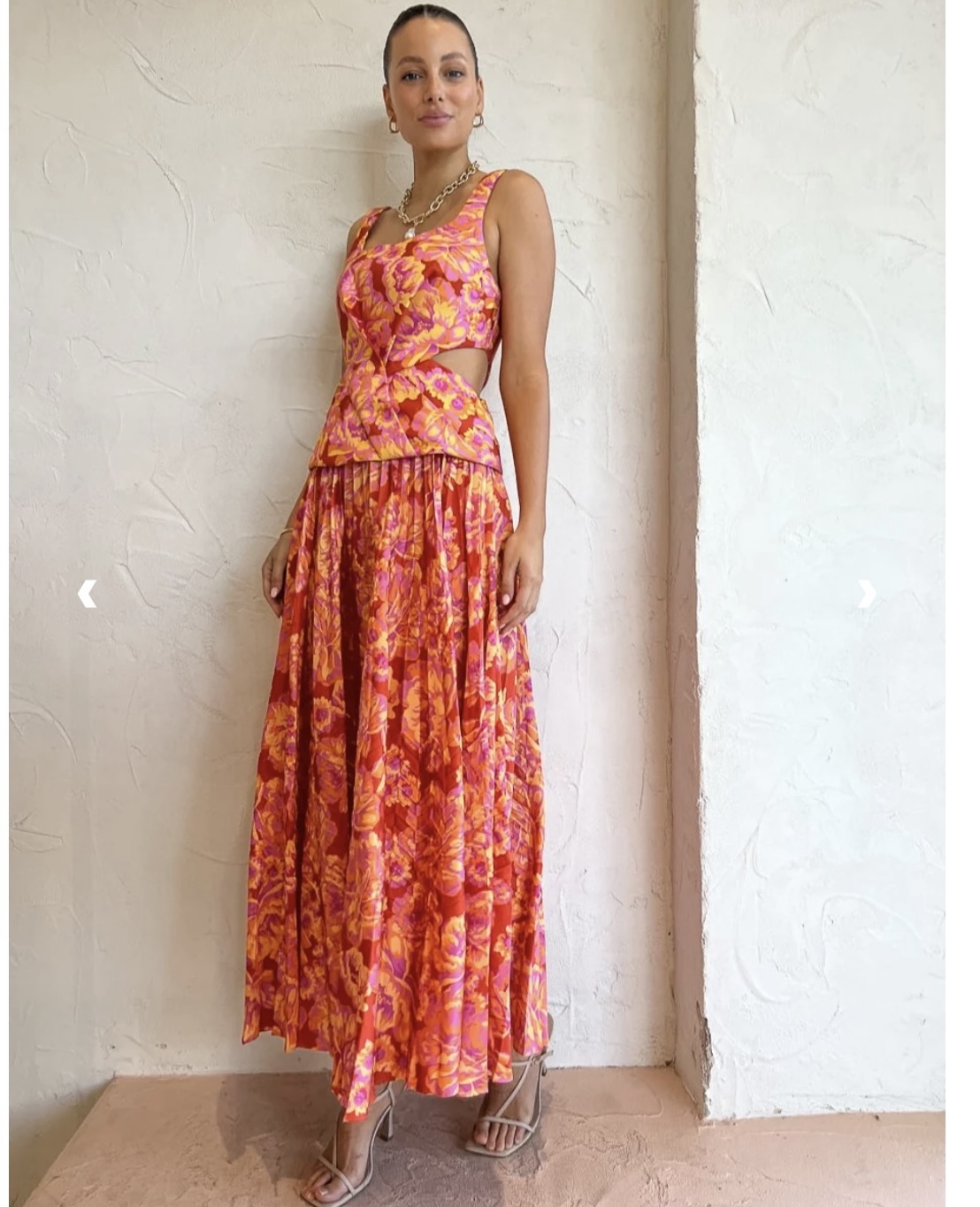 Loan a Acler Chester Floral Print Dress