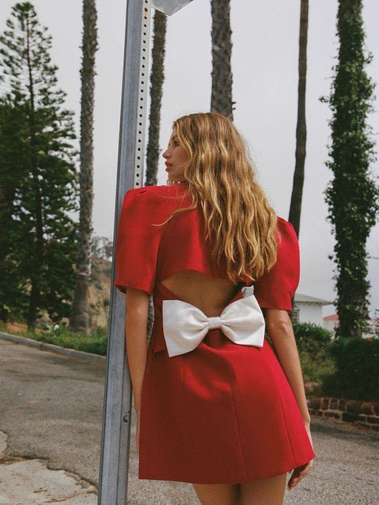 Designer rental Red Nana Jacqueline