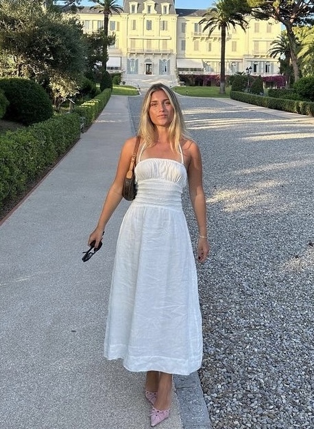 Hire a Hansen & Gretel Tulum Dress Ivory