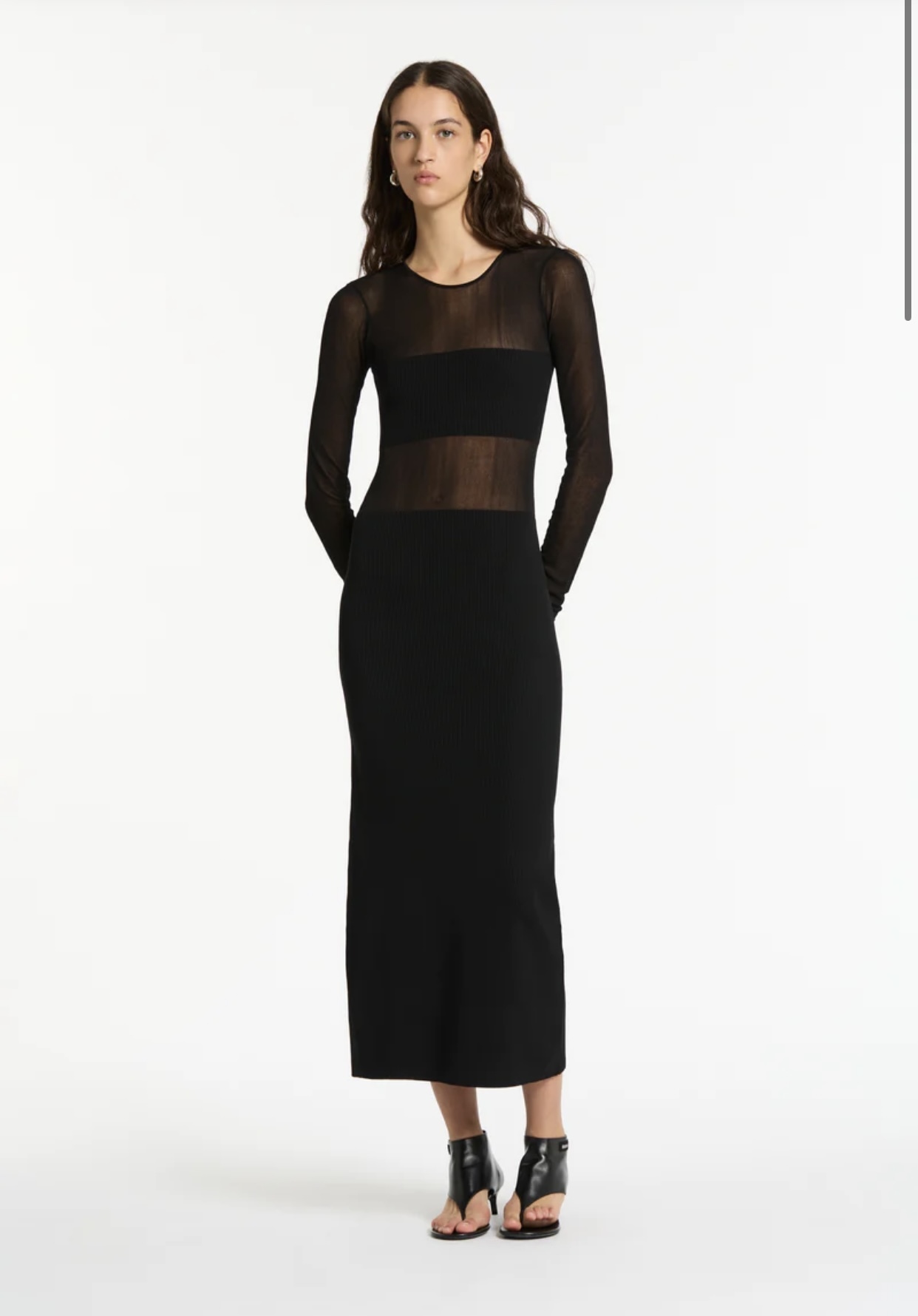 Hire a Sir The Label Impermanence Splice Maxi Dress