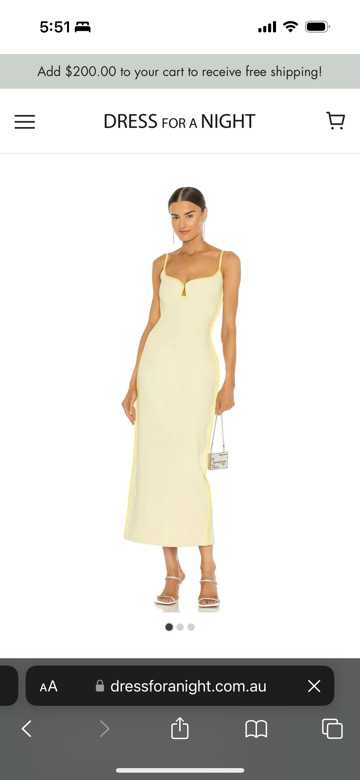 Rental Paris Georgia Marlo Dress