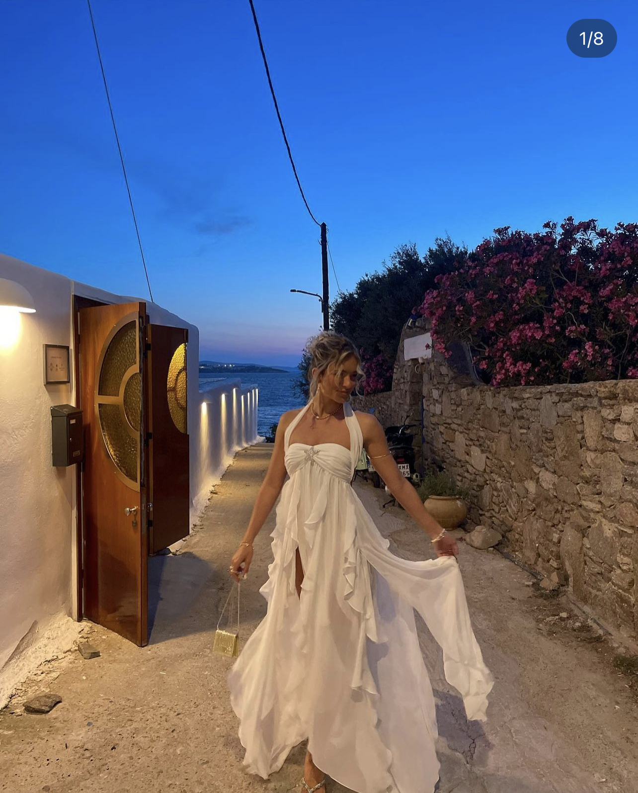 Designer rental White Nana Jacqueline