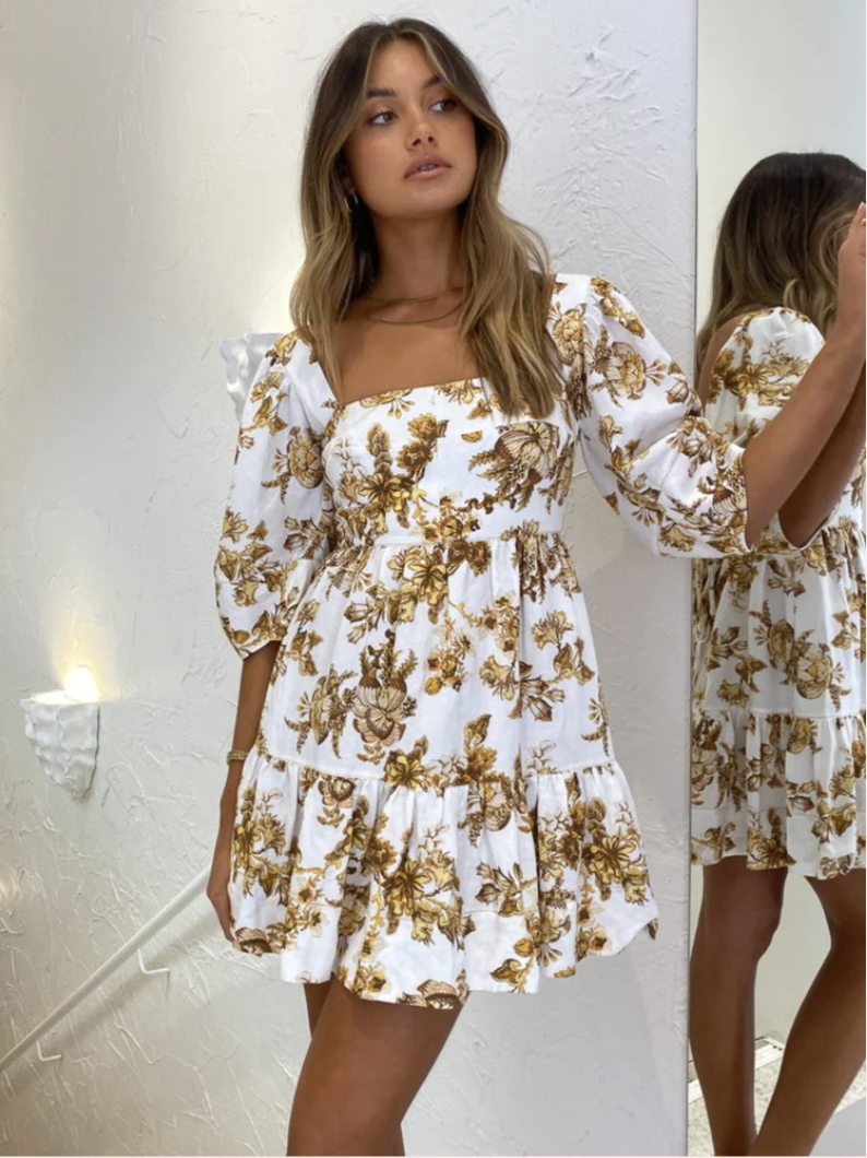 Hire a Shona Joy Bella Open Back Mini Dress