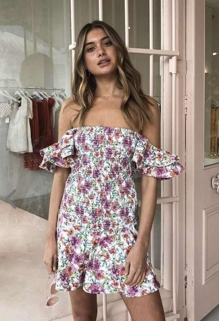 Rental White Verde Mini (Floral)