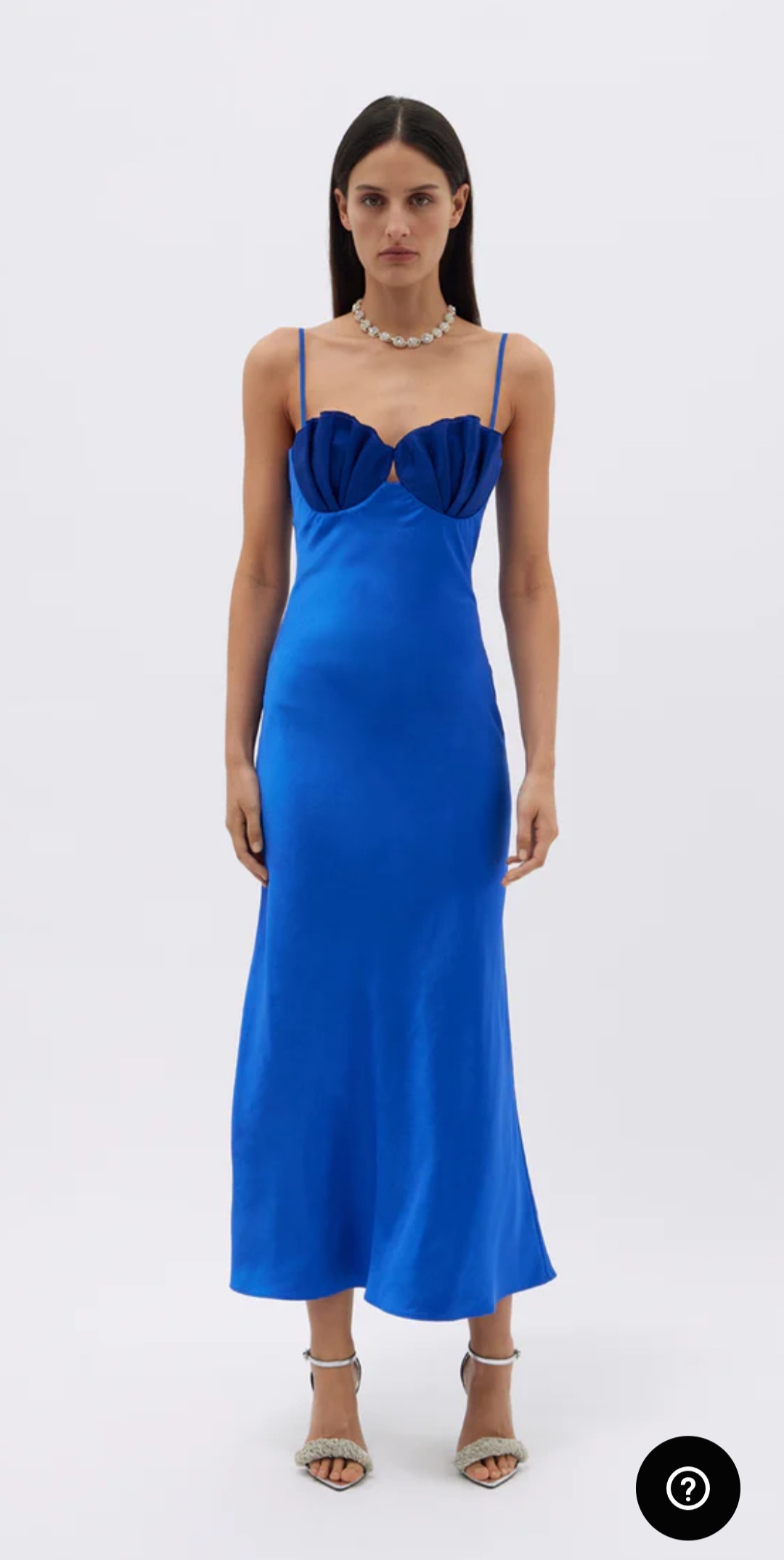 Borrow a Rachel Gilbert Ryder Dress Sapphire