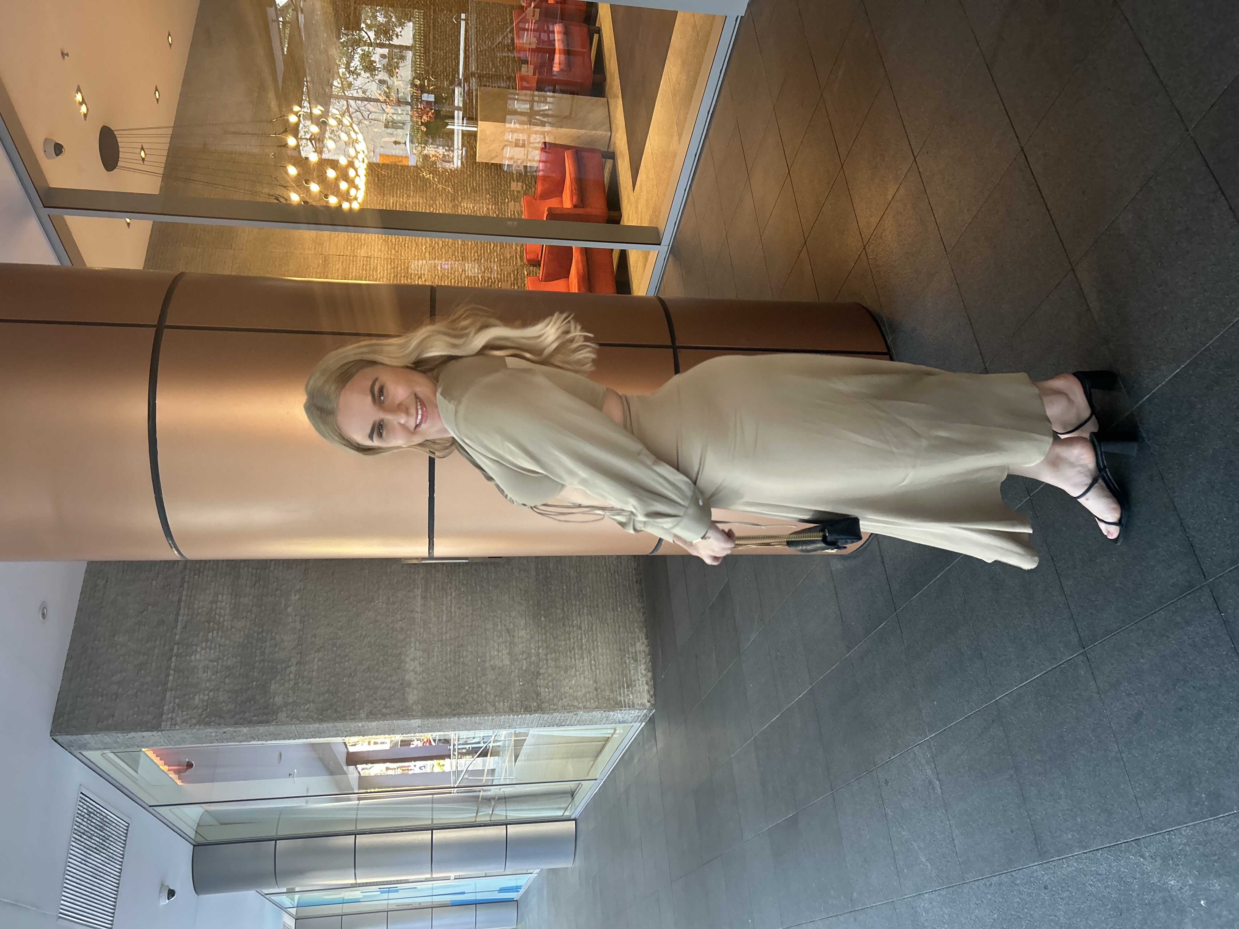 For rent a Beige Christopher Esber