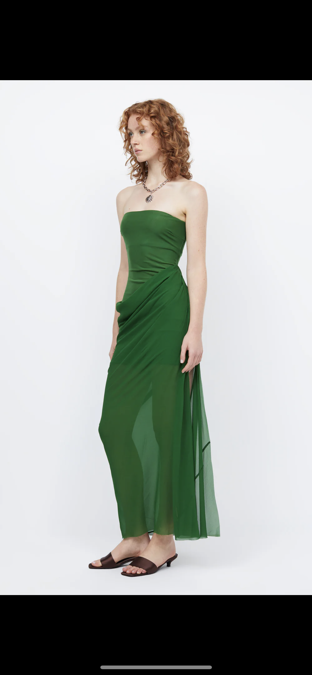 Cheap designer Bec & Bridge Aida Draped Maxi Dress