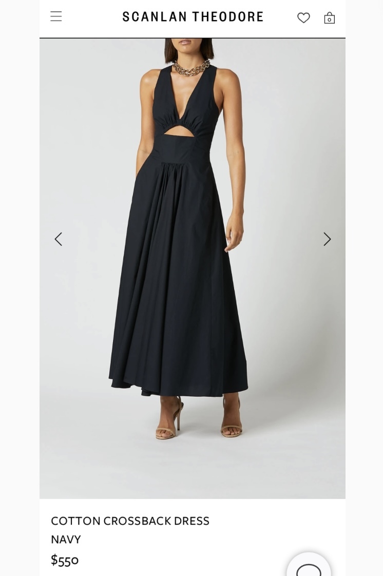 Hire a Scanlan Theodore Crossback Dress