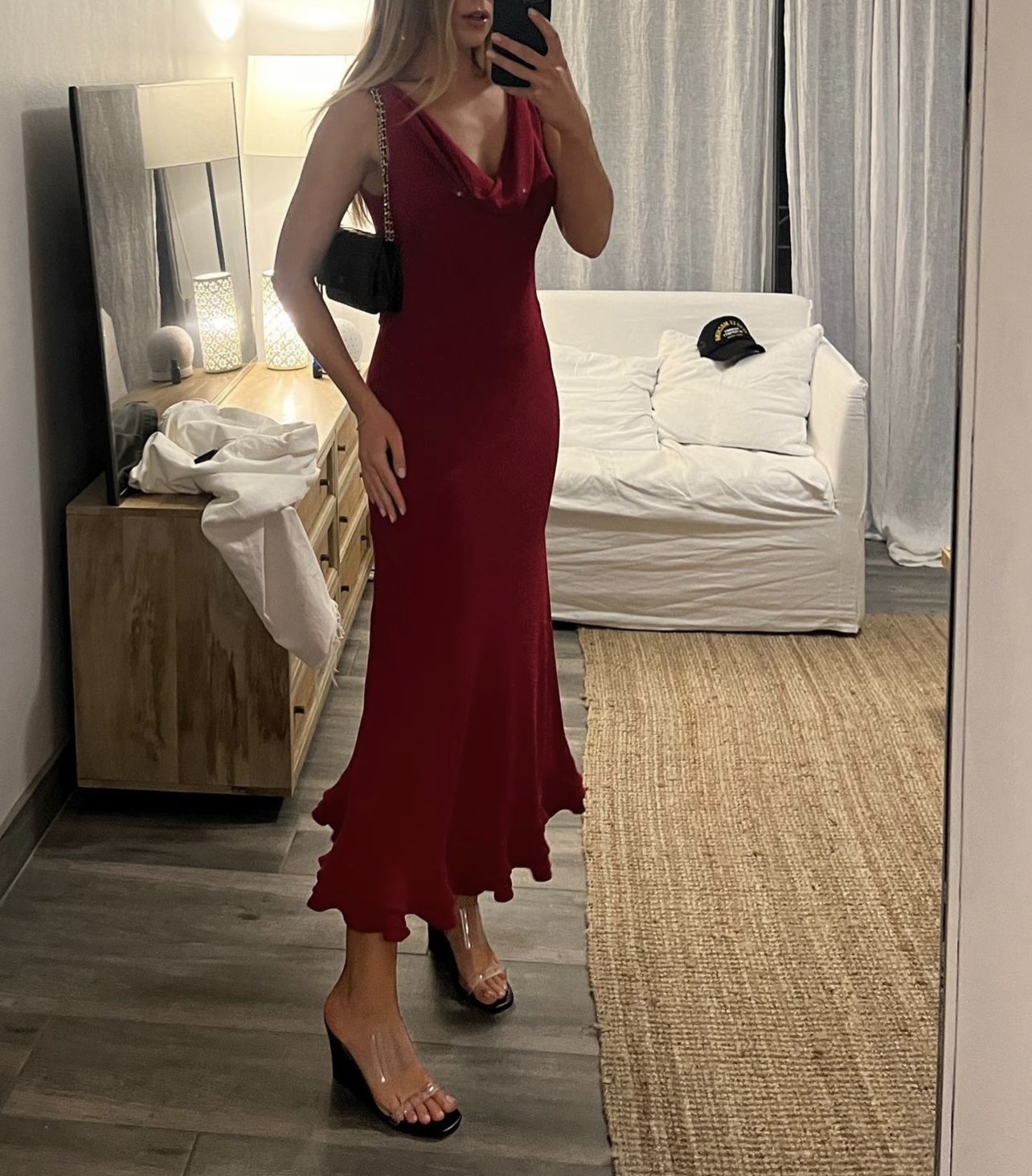 Cheap designer Red Maggie Marilyn