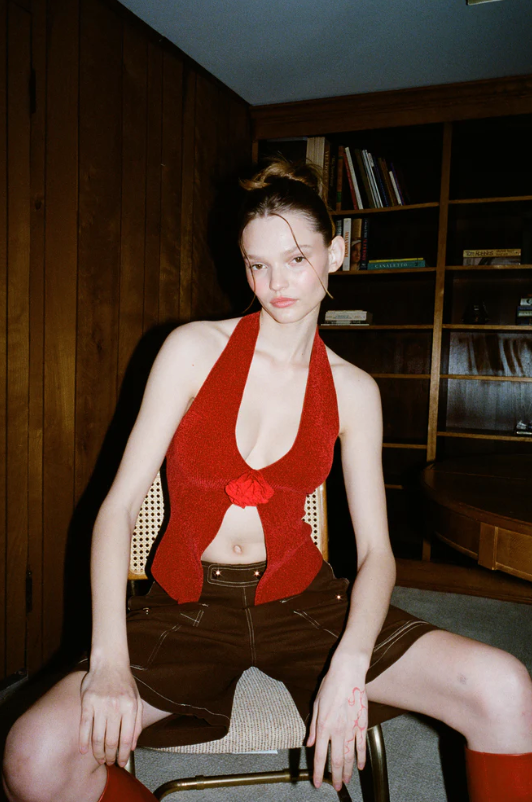 Formal rental With Jean Rose Top