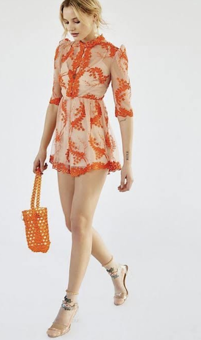 ALICE MCCALL Orange for hire