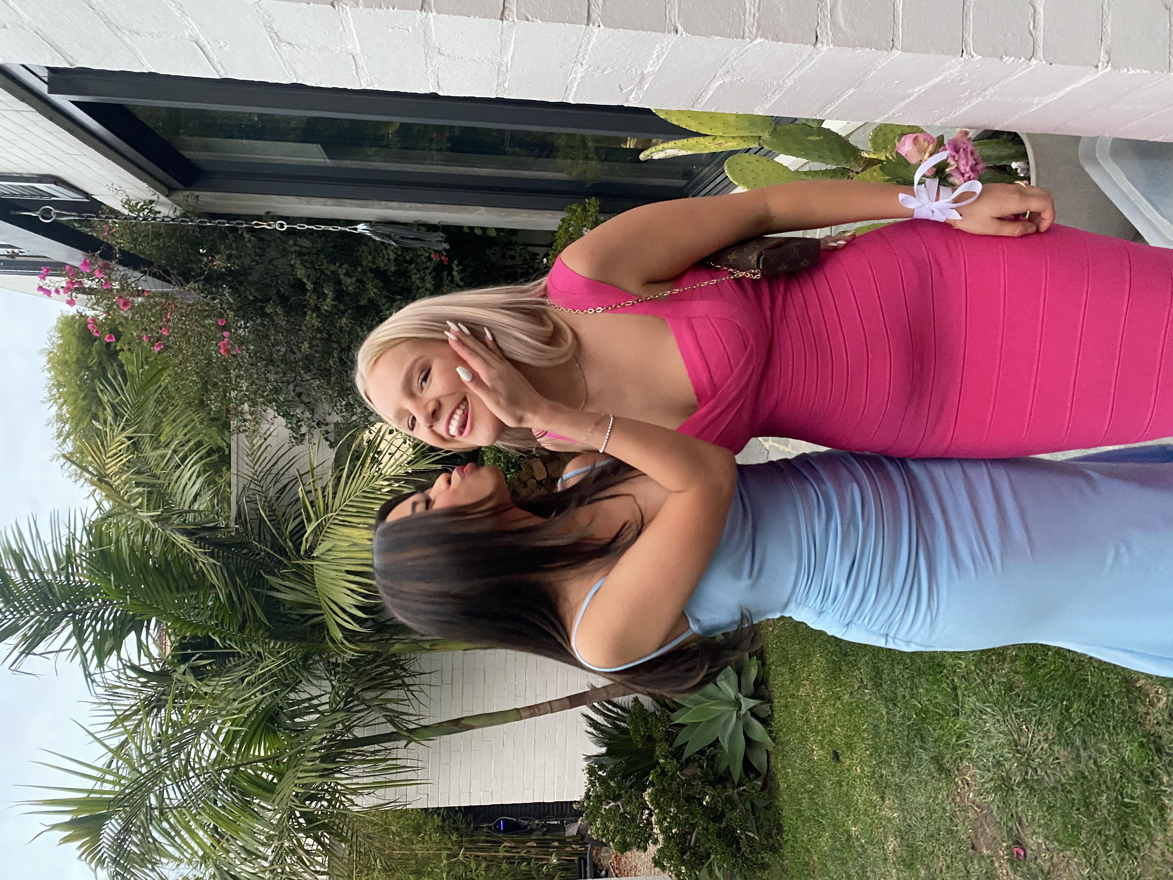 Hervé Léger Pink for hire