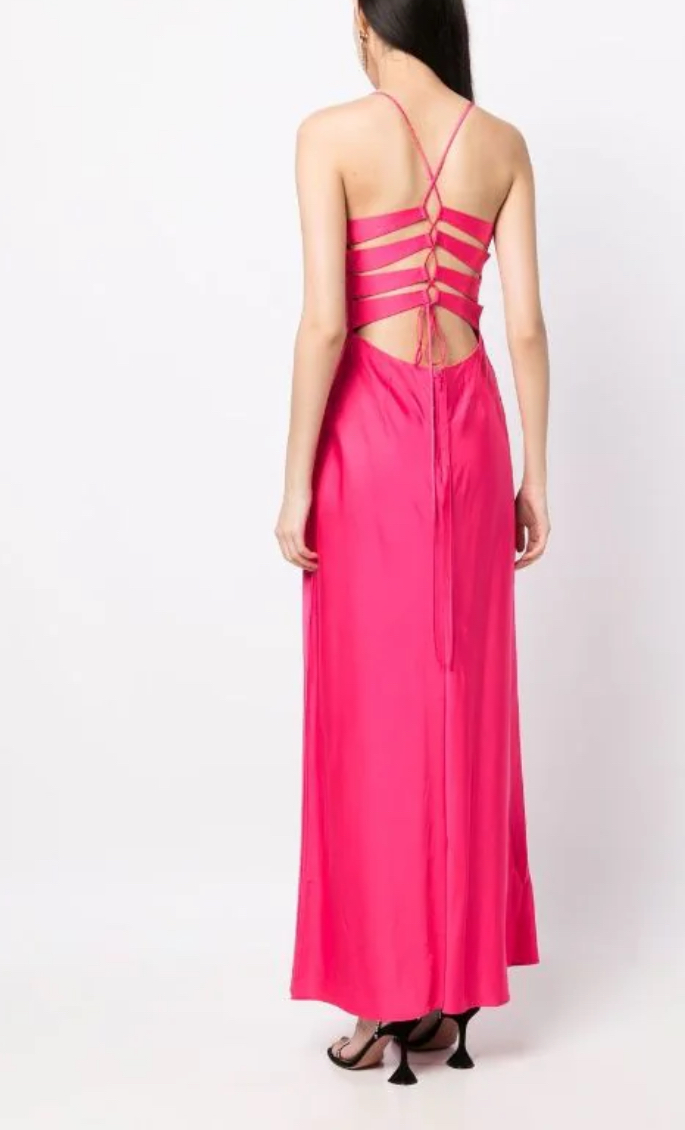 Borrow a Manning Cartell Time To Shine Slip Dress In Pink