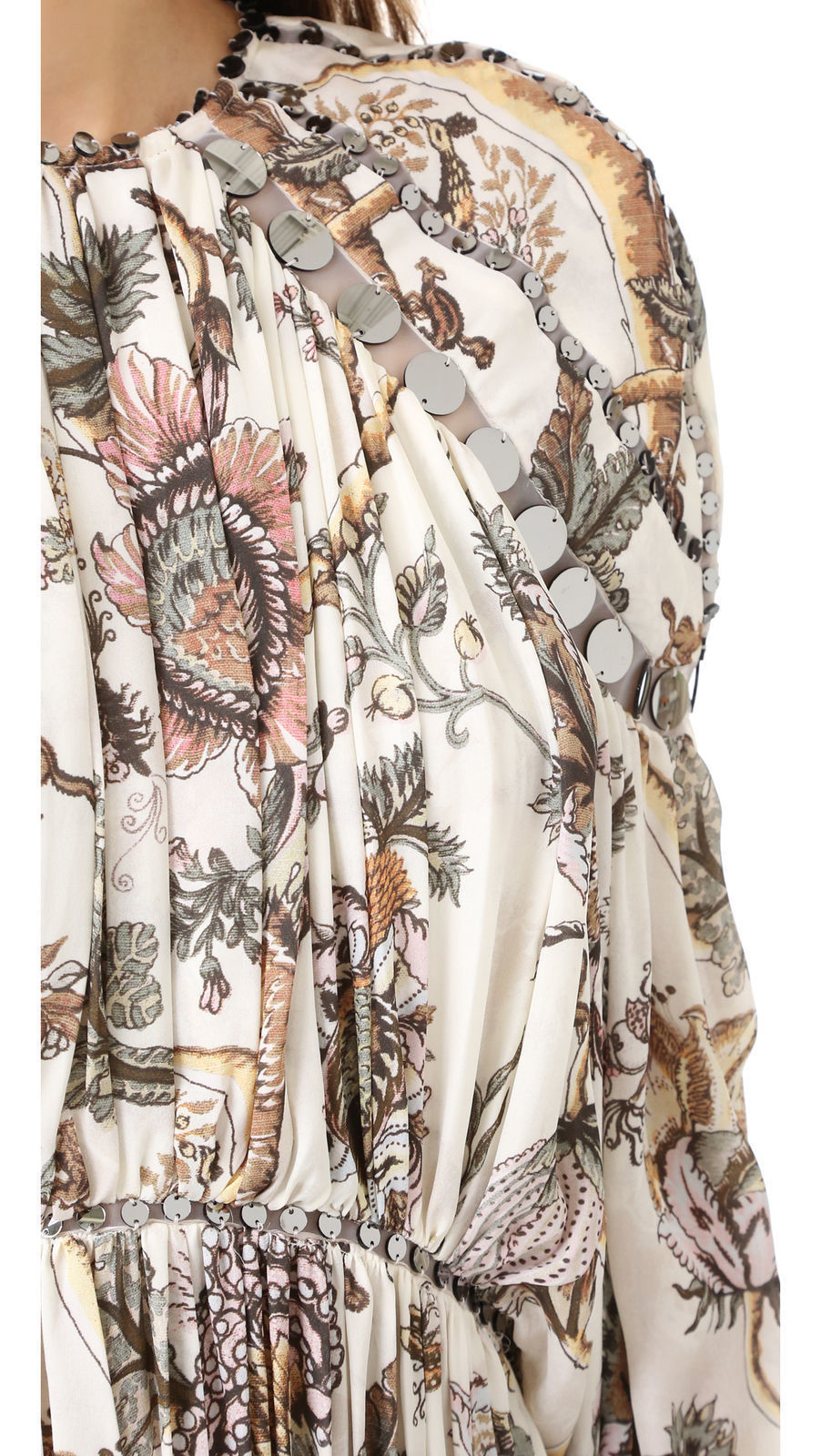 Affordable Zimmermann Karmic Aura Mirror Mini Dress