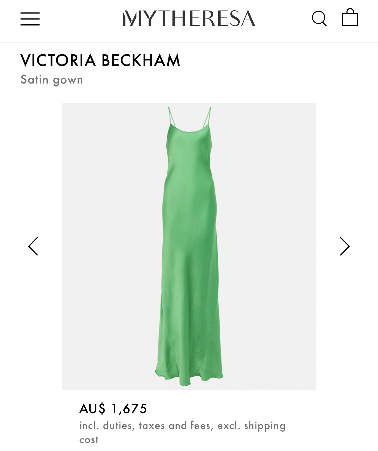 Victoria Beckham Green to loan