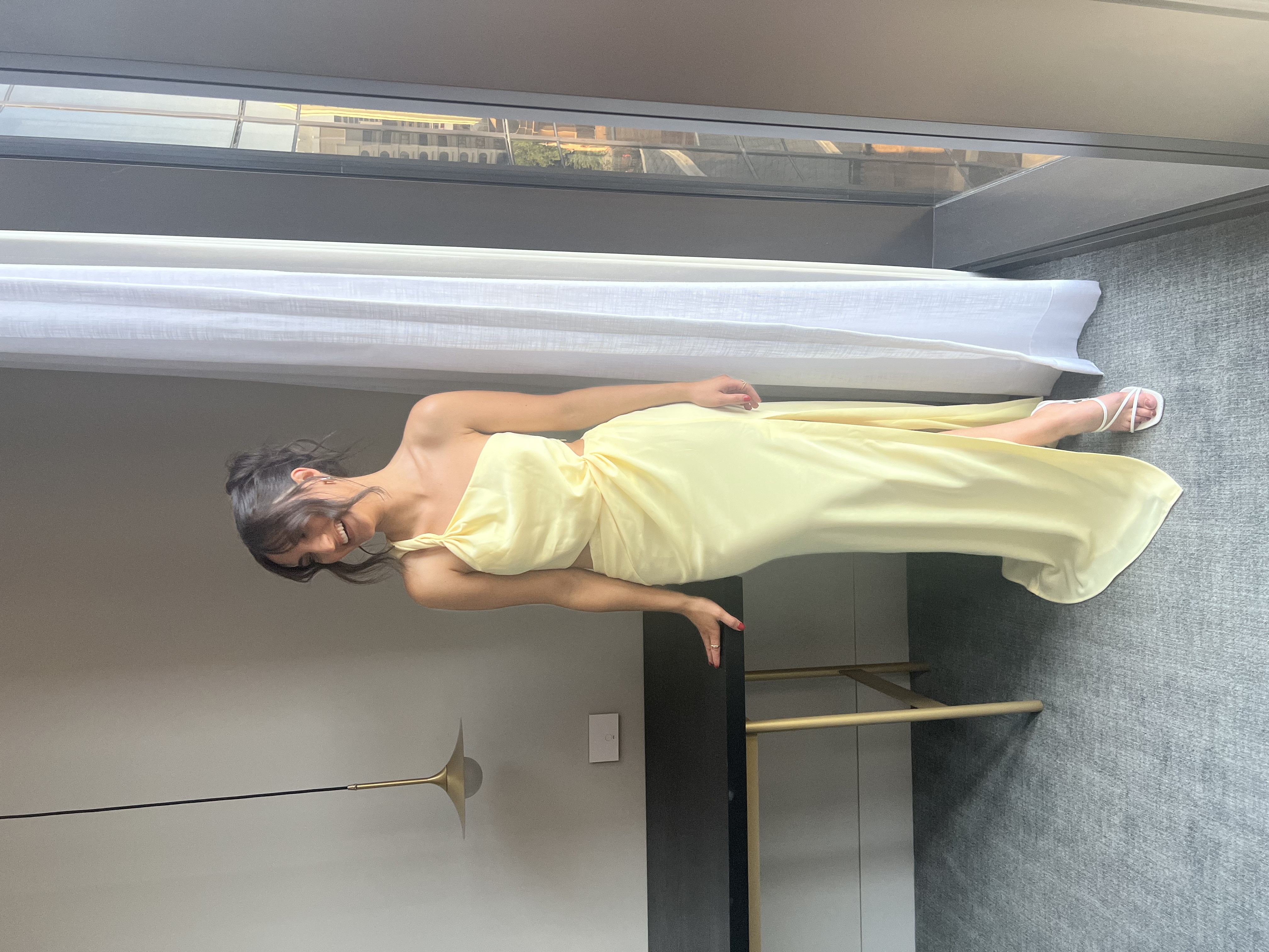 Affordable Misha Collection Kristin Satin Dress