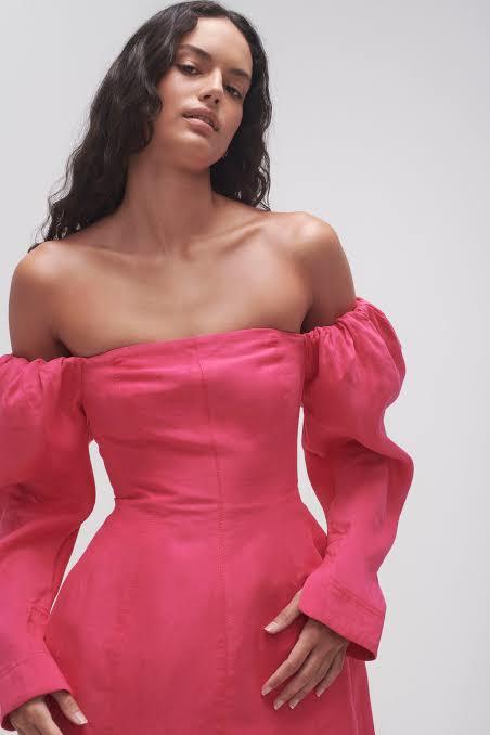 Designer rental Pink Aje