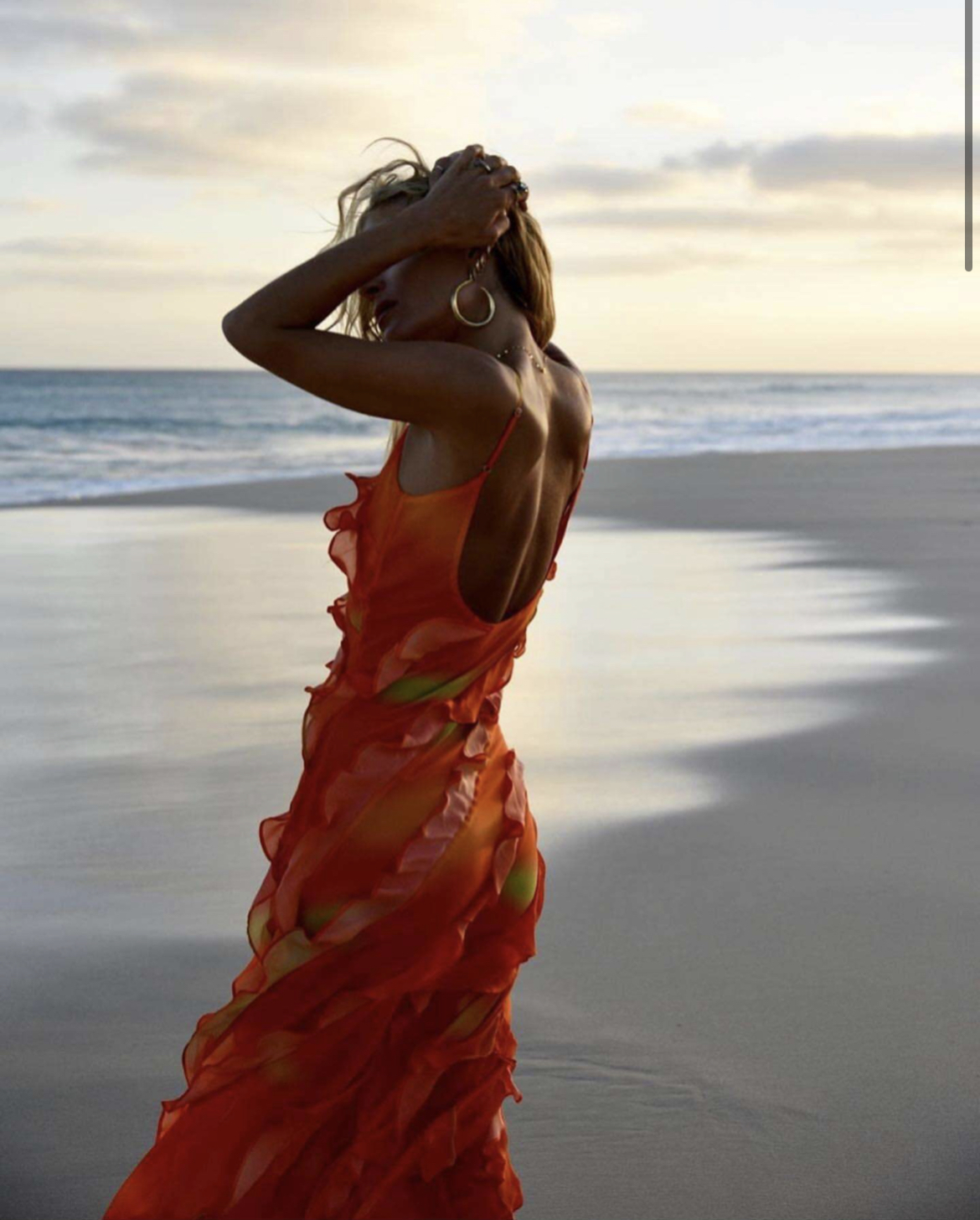 Cheap designer Rat And Boa Rio Ruffle Maxi Dress