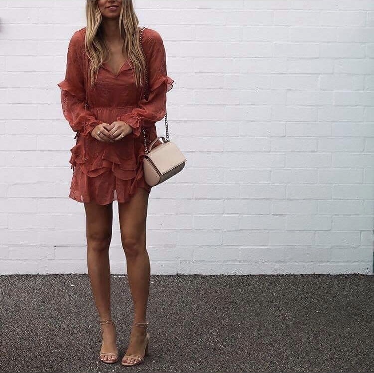 Designer rental Stevie May Triumph Ls Mini Dress