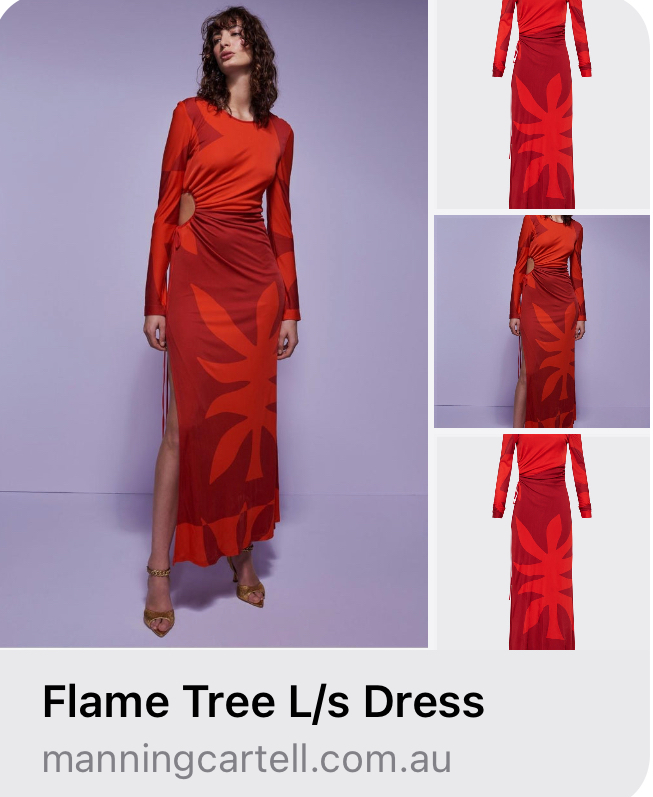 Designer rental Manning Cartell Flame Tree