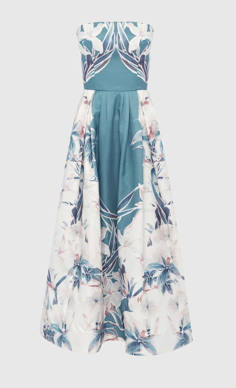 Affordable Leo Lin Lynn Bustier Orient Print