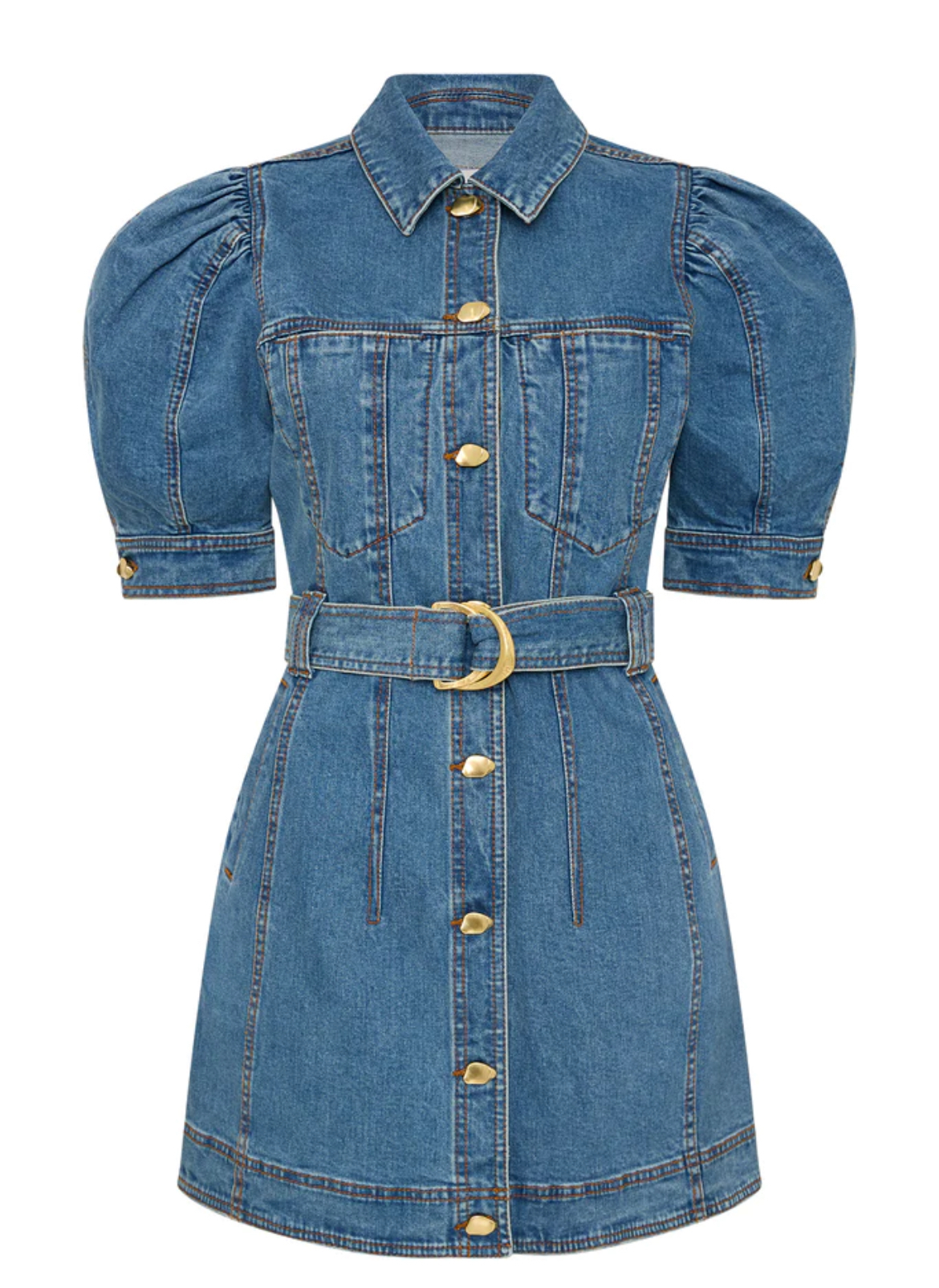 Formal rental Aje Adriana Puff Sleeve Mini Dress