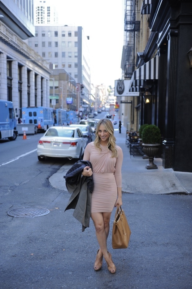 For rent a Elizabeth And James Larissa Knotted Dress