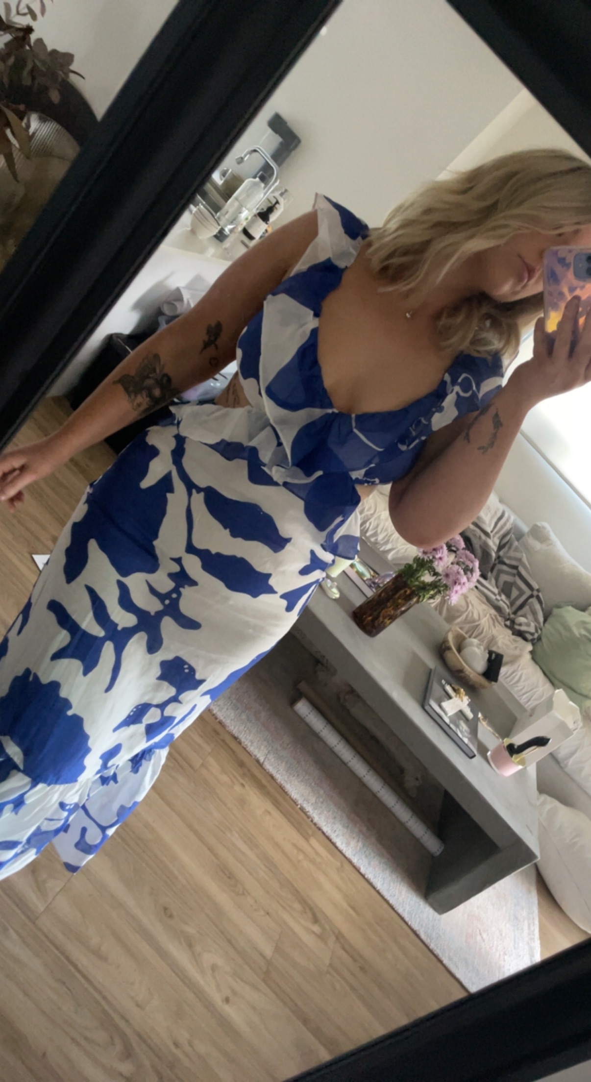 Sir The Label Blue for hire