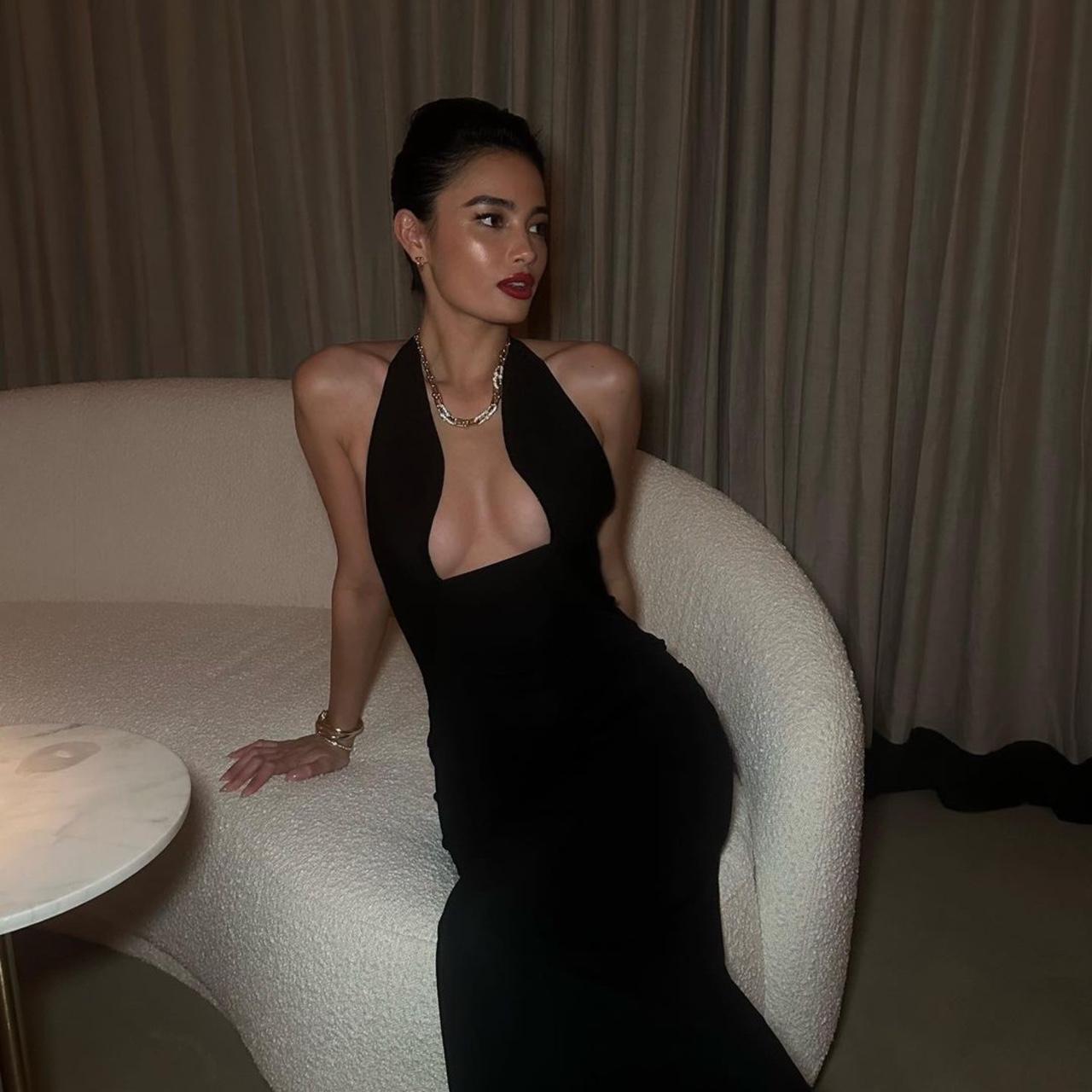 For rent a Christopher Esber Tailored Slope Halter Dress