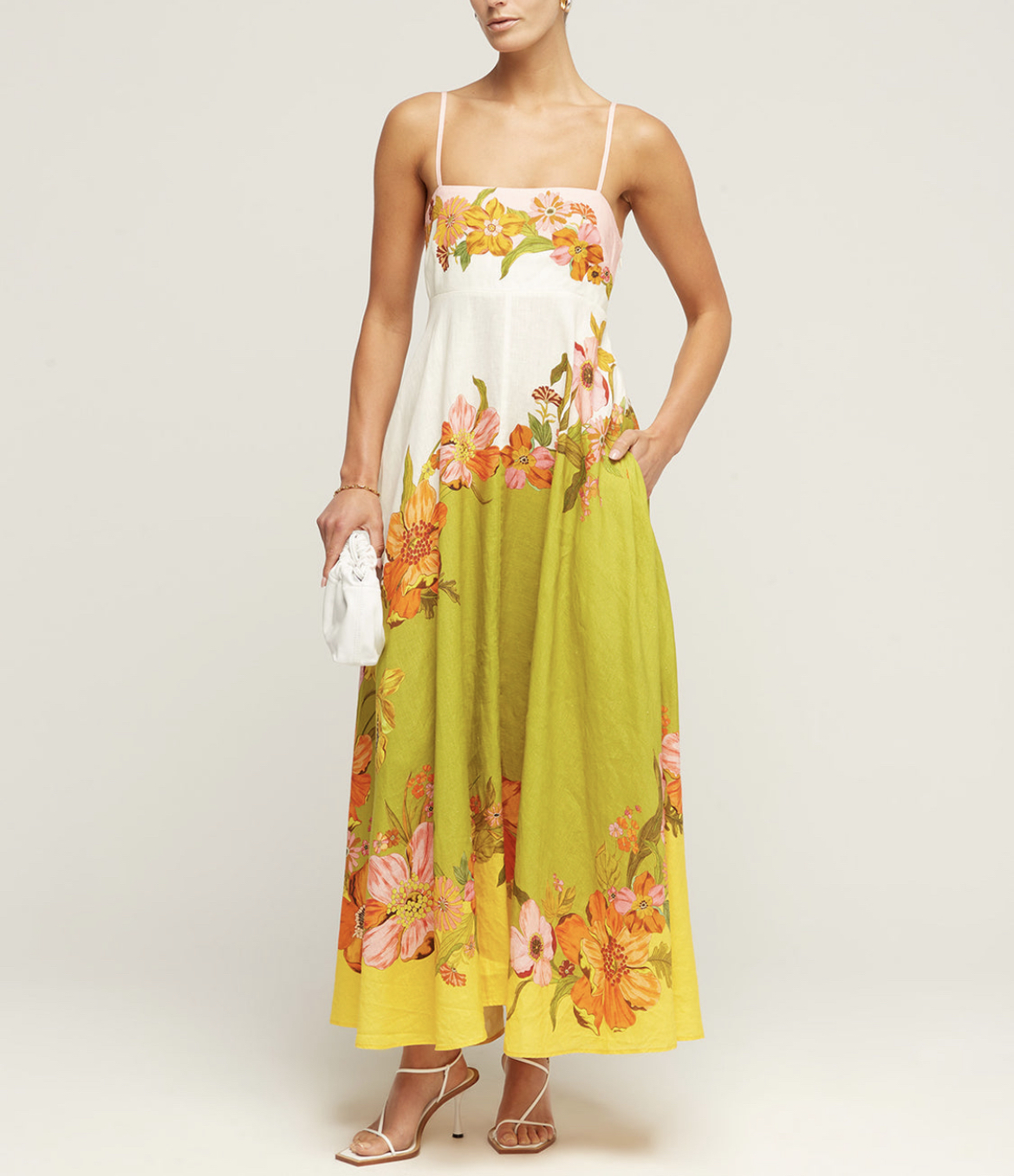Hire a Alemais Silas Linen Sundress