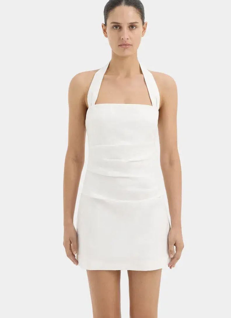 Designer rental Sir The Label Noemi Halter Mini Dress