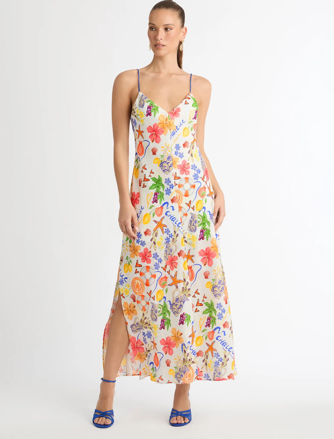 Loan a Sheike Summer Amour Linen Dress