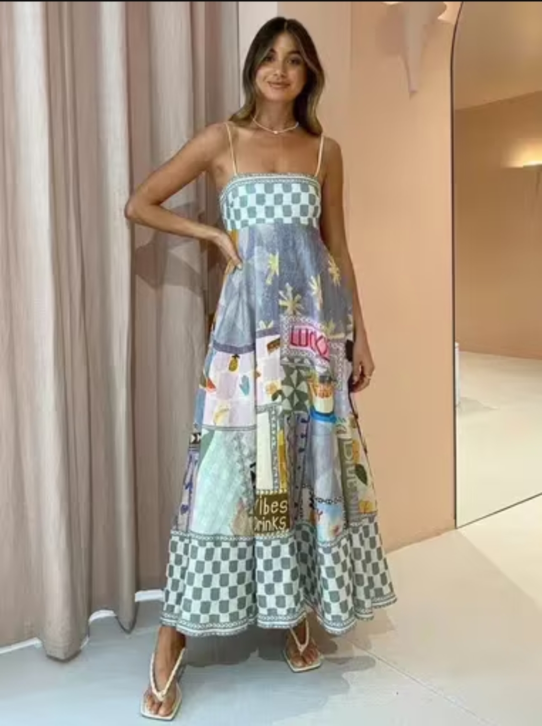 Formal rental Alemais Emma Gale Sundress