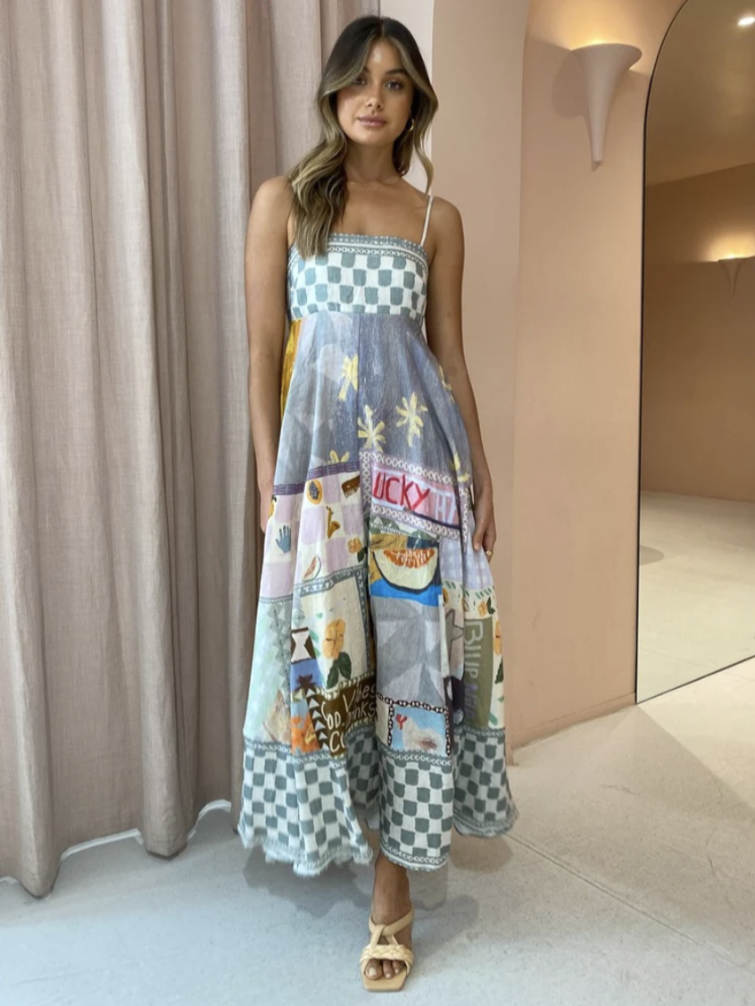 For rent a Alemais Alemais Emma Gale Sundress