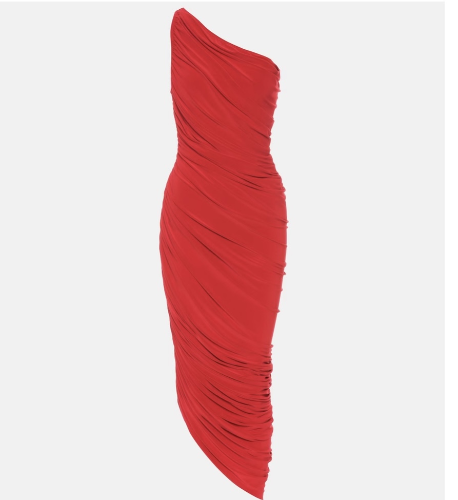 Norma Kamali Red for hire