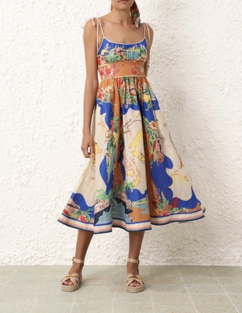 For rent a Zimmermann Alight Picnic Dress