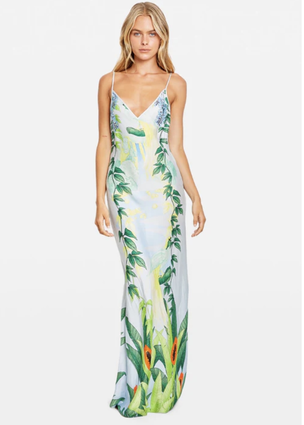 Formal rental Muma World Eden Illustrated Maxi Dress