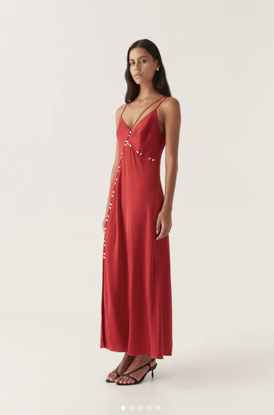 Formal rental Aje Riddle Button Down Maxi Dress