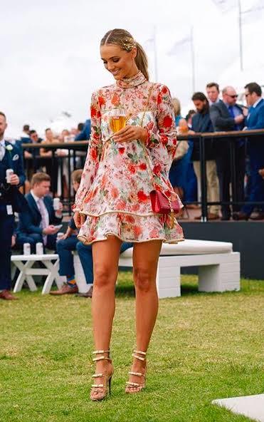 Loan a Thurley Meadow Print Dress