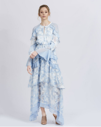 Borrow a We Are Kindred Morning Frost Maxi Dress