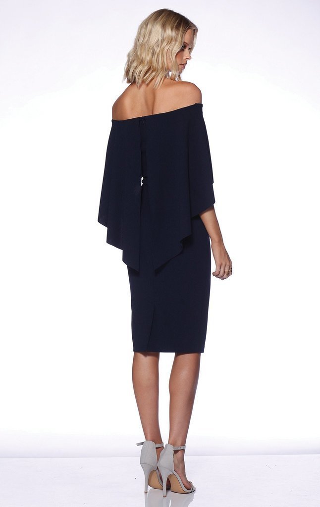 Rental Pasduchas Navy Composure Midi