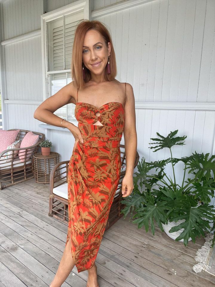 Borrow a Bec & Bridge Shady Palm Dress