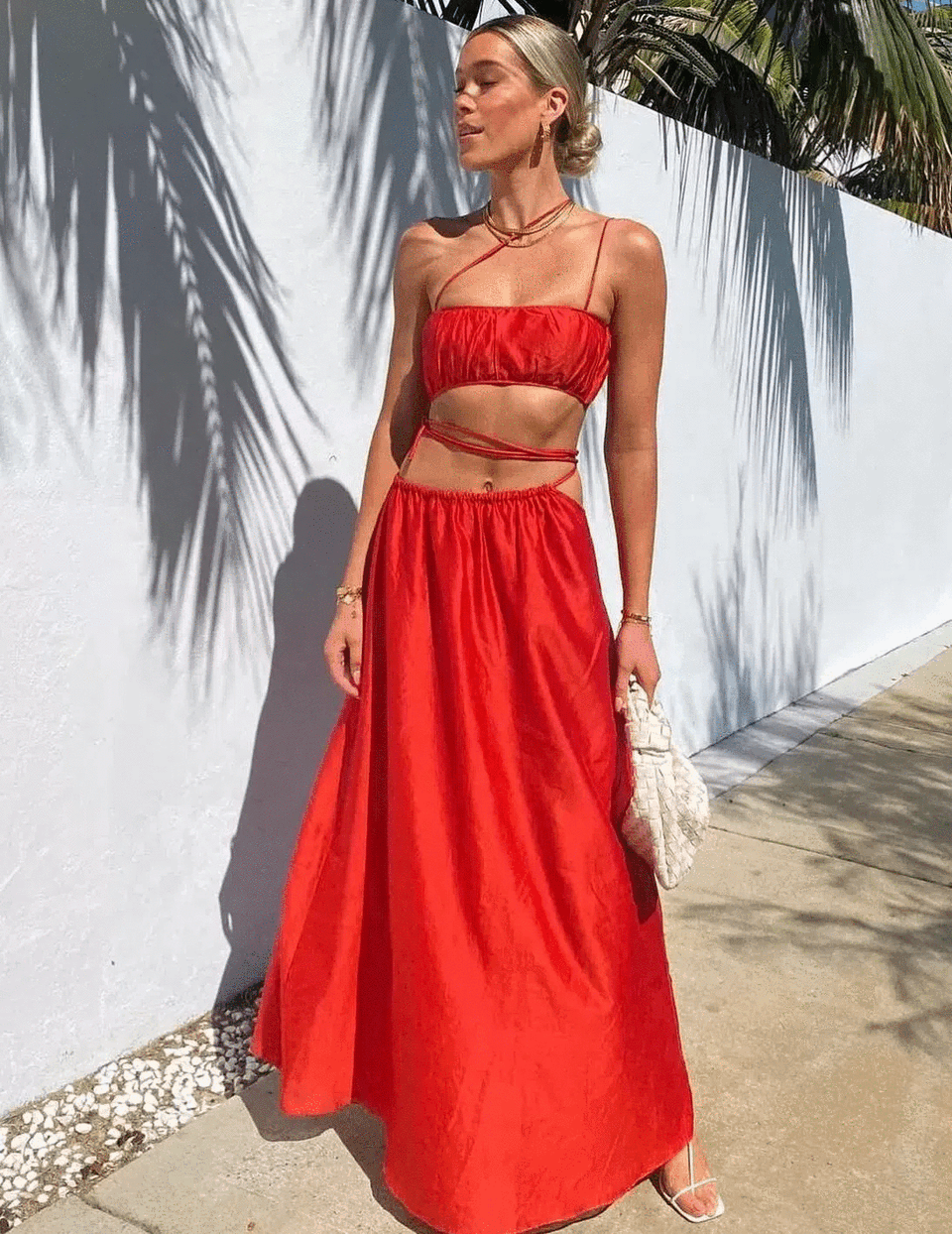 Cheap designer Sir The Label Lucelia Set Red