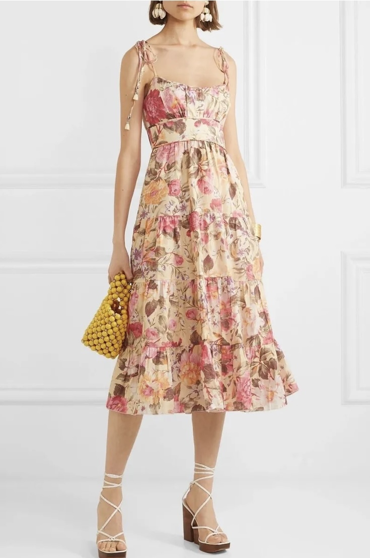 Loan a Zimmermann Honour Tie Dress