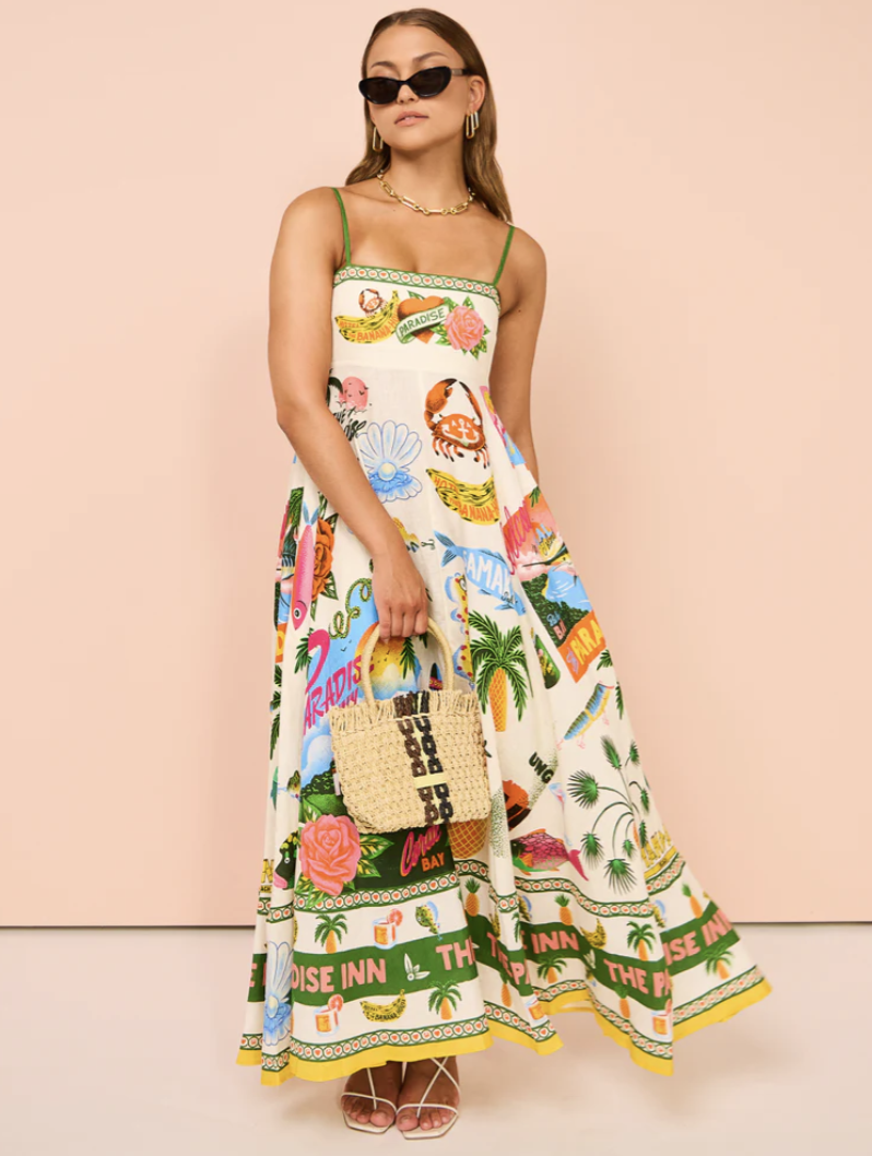 Loan a Alemais Alemais Paradiso Sundress In Multi