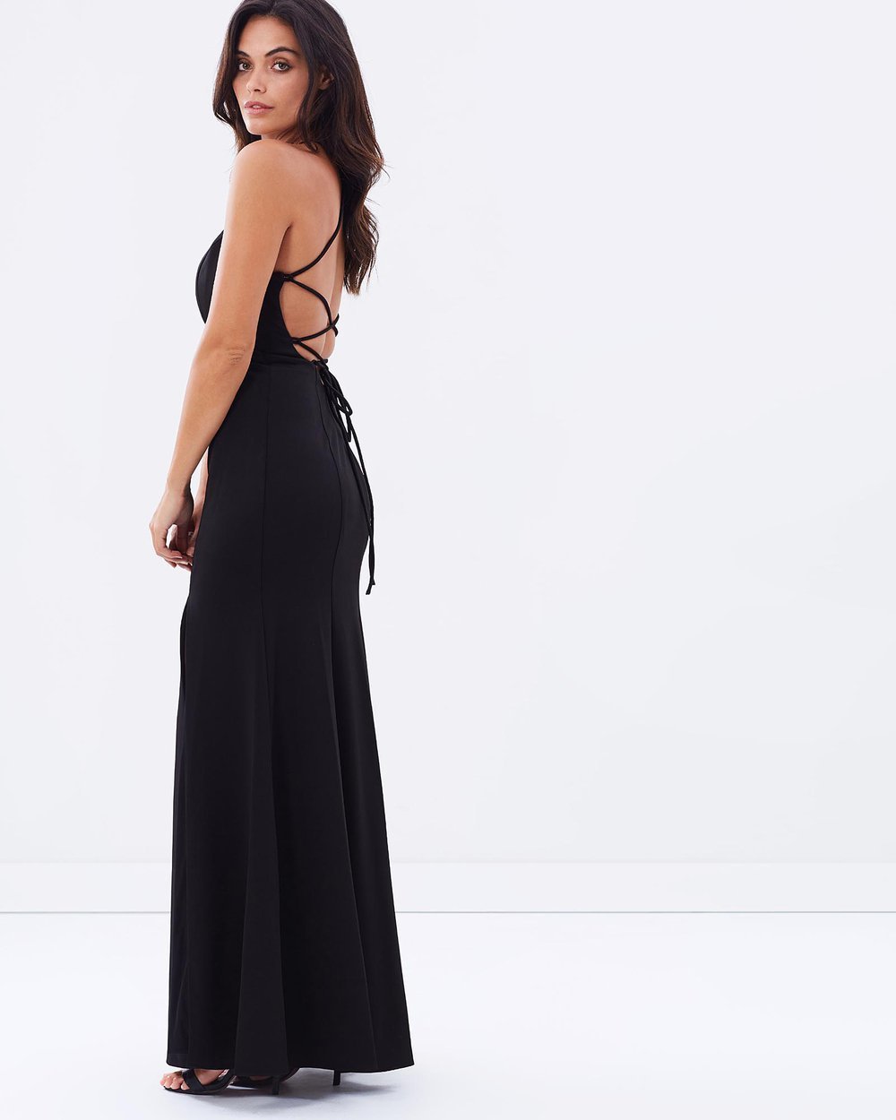 Rent a Bariano Nala High Neck Fishtail Gown
