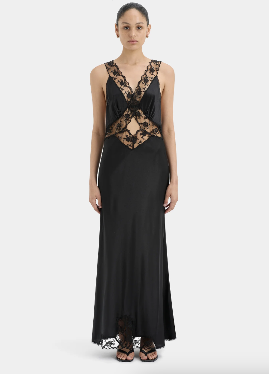Designer rental Sir The Label Aries Cut Out Gown